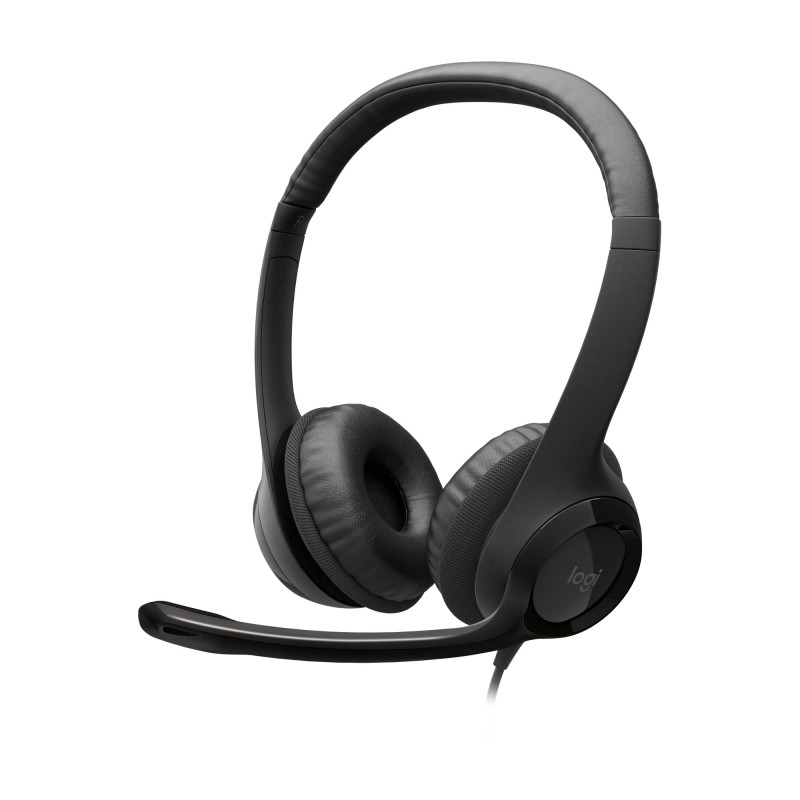 Logitech H390 Kabelgebeenes Beidseitiges Headset 981-000406